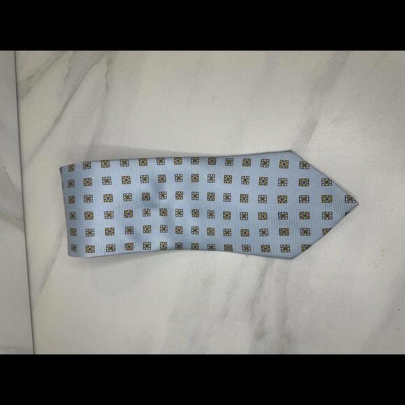 Brooks Brothers Other - Brooks Brothers '346'  light blue silk necktie